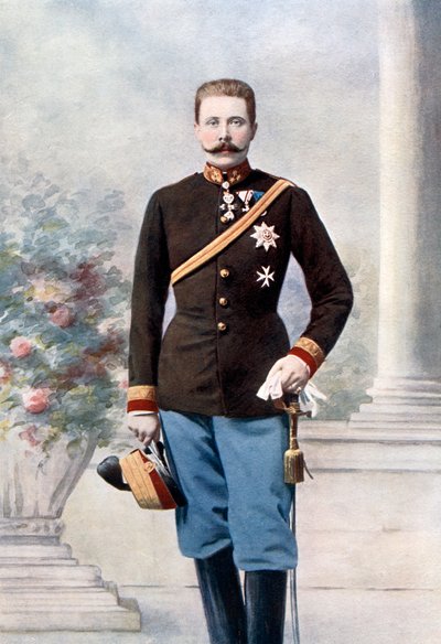 Arcyksiążę Franciszek Ferdynand Austrii, koniec XIX-początek XX wieku autorstwa Unbekannt