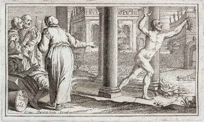 Archimedes wołający „Eureka!”, III wiek p.n.e. autorstwa Unbekannt