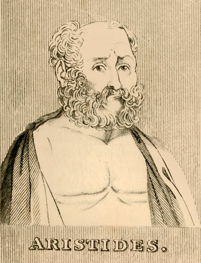 Arystydes, 530-468 pne, 1830. autorstwa Unbekannt