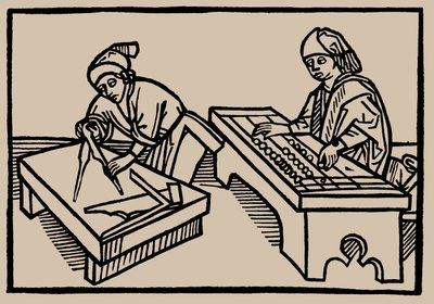 Arytmetyka i geometria. Z lustra ludzkiego życia Rodericus Zamorensis, 1479 autorstwa Unbekannt