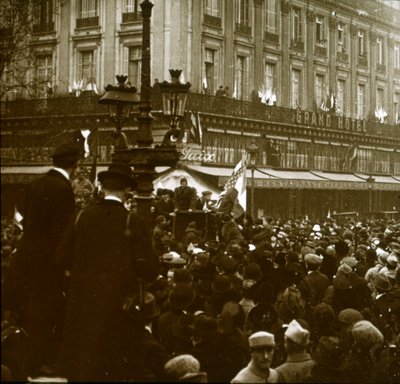 Rozejm, Paryż, 1918 autorstwa Unbekannt