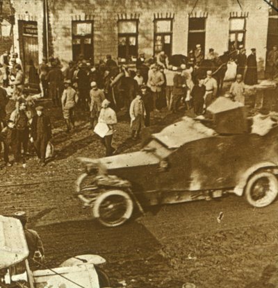 Samochód pancerny, Francja, c1916-c1918 autorstwa Unbekannt