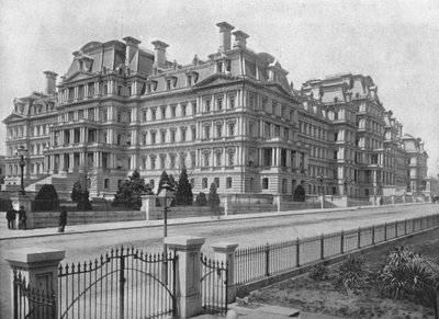 Budynek Armii i Marynarki Wojennej, Waszyngton DC, USA, ok. 1900. autorstwa Unbekannt