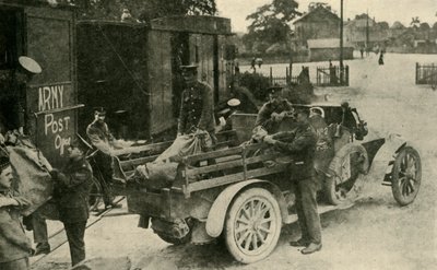 Poczta wojskowa, I wojna światowa, ok. 1915, ok. 1920. autorstwa Unbekannt
