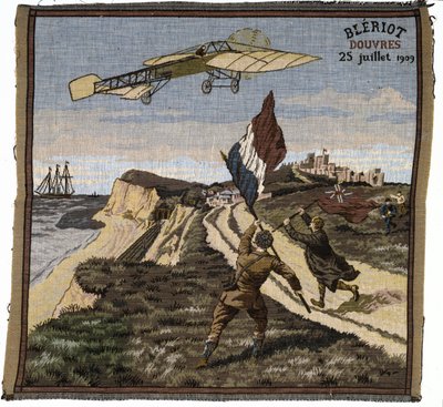 Przybycie Louisa Bleriota do Dover w Anglii, 25 lipca 1909 r autorstwa Unbekannt