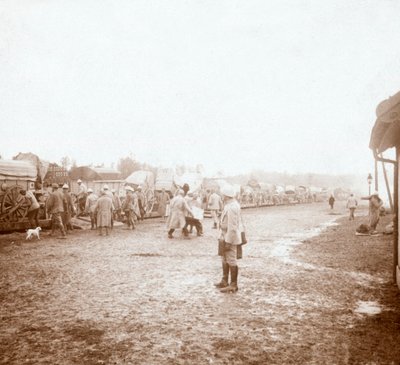 Przylot do Revigny, północna Francja, c1914-c1918 autorstwa Unbekannt