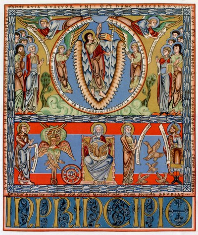 Wniebowstąpienie, c1155 autorstwa Unbekannt
