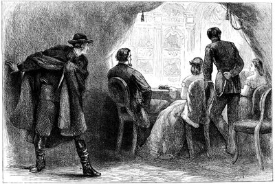 Zamach na prezydenta Lincolna, Waszyngton DC, 1865 c1880 autorstwa Unbekannt