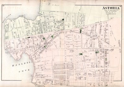 Astoria, część Long Island City, miasto Newtown, Queens, Co. LI autorstwa Unbekannt