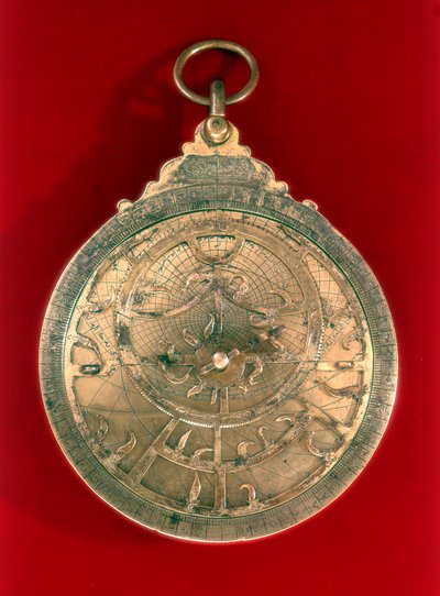 Astrolabium, arabski instrument nawigacyjny, XI w. autorstwa Unbekannt