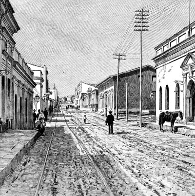 Asuncion, Paragwaj, 1895 autorstwa Unbekannt
