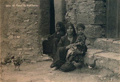 W domu w Sakkarze, Egipt, 1936 autorstwa Unbekannt