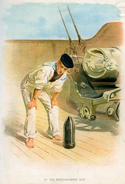 W dziale ładowanym od tyłu, c1890-c1893 autorstwa Unbekannt