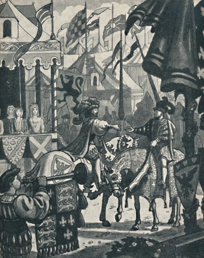 Na polu płótna złotego, ok. 1934 r. autorstwa Unbekannt