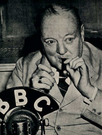 Przy mikrofonie w USA, 1943, 1945. autorstwa Unbekannt