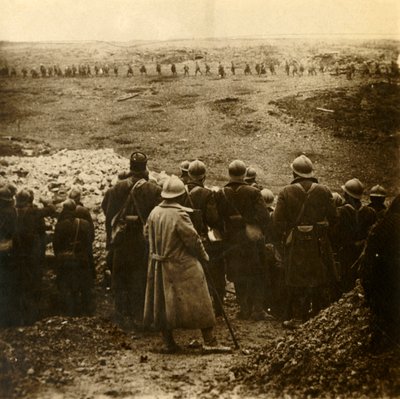 Atak na Douaumont, północna Francja, grudzień 1916 autorstwa Unbekannt
