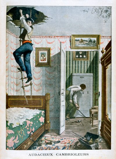 Zuchwali włamywacze, 1901 autorstwa Unbekannt