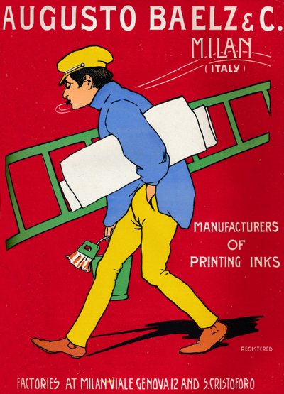 Reklama Augusto Baelz & C., 1907 autorstwa Unbekannt