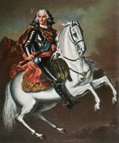 August II Mocny, 1718, 1936. autorstwa Unbekannt