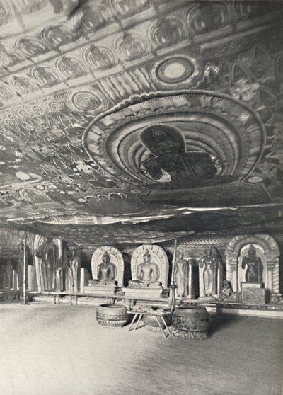 Ze skalnych świątyń w Dambulla, 1926 autorstwa Unbekannt