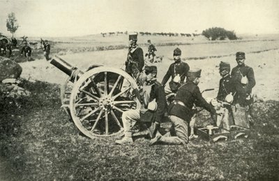 Artyleria austriacka w polu, 1919. autorstwa Unbekannt