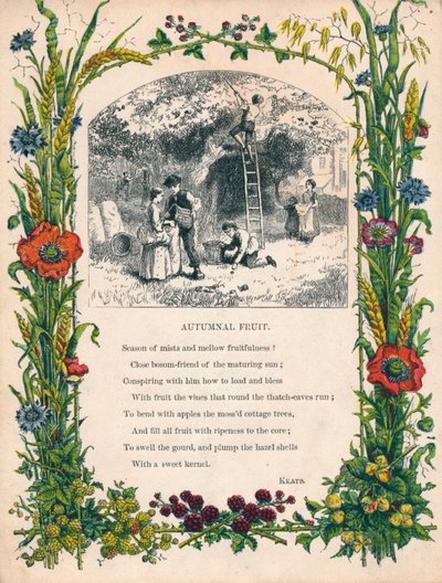 Jesienny owoc Keatsa, ok. 1900 autorstwa Unbekannt