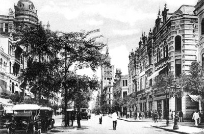 Avenida Rio Branco, Rio de Janeiro, Brazylia, lata 20. autorstwa Unbekannt