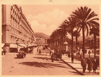 Aleja Verdun, Nicea, 1930. autorstwa Unbekannt