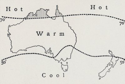 Średnia temperatura lipca, 1923. autorstwa Unbekannt