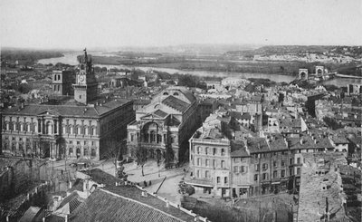 Awinion - Widok ogólny z wieży St. Laurent, ok. 1925 r. autorstwa Unbekannt