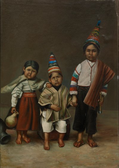 Ajmara Dzieci, ca. 1890-1892. autorstwa Unbekannt