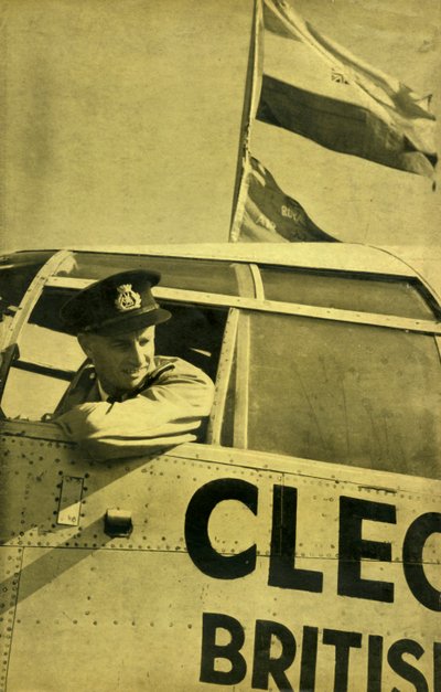 Tylna okładka Merchant Airmen, 1946. autorstwa Unbekannt