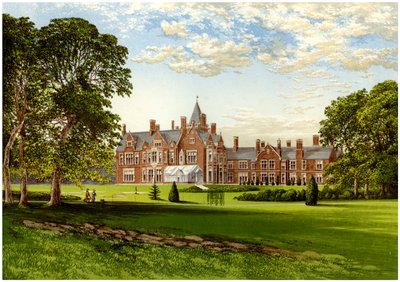 Bagshot Park, Surrey, dom księcia Connaught, ok. 1880 r. autorstwa Unbekannt