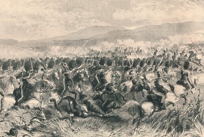 Kominiarka, 25 października 1854. Szarża szkockich Greyów, 1884 autorstwa Unbekannt