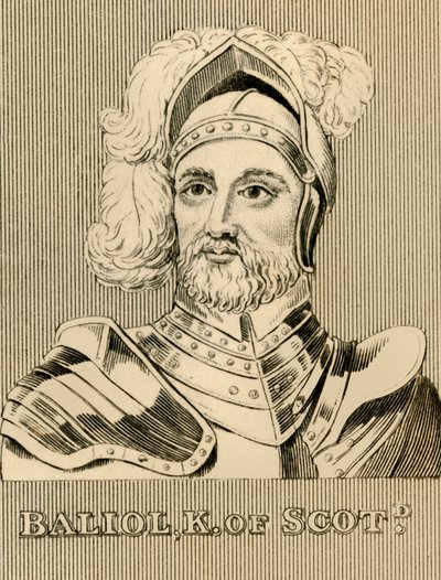 Baliol, K. Szkocji, c1249-1314, 1830. autorstwa Unbekannt