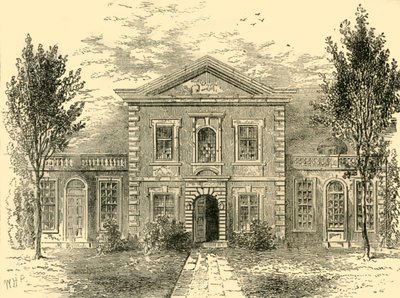 Fryzjer-Chirurg Hall 1800, c 1872. autorstwa Unbekannt