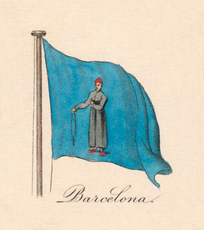 Barcelona, 1838 r. autorstwa Unbekannt