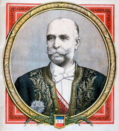 Baron de Courcel, ambasador Francji w Londynie, 1894 autorstwa Unbekannt