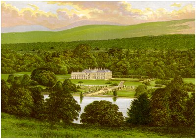 Barons Court, hrabstwo Tyrone, Irlandia Północna, siedziba księcia Abercorn, ok. 1880 r autorstwa Unbekannt