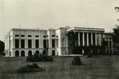 Barrackpore House, front północny, 1903, 1925. autorstwa Unbekannt