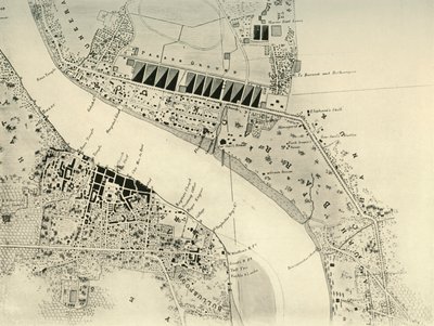 Barrackpore Park i Cantonment, 1841, 1925. autorstwa Unbekannt