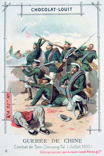 Bitwa pod Tien-Chuang-Tai, Chiny, Rebelia Bokserów, lipiec 1900 autorstwa Unbekannt