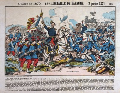 Bitwa pod Bapaume, wojna francusko-pruska, 3 stycznia 1871 r autorstwa Unbekannt