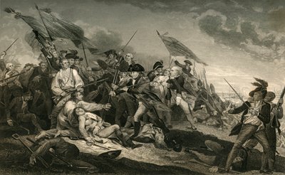 Bitwa pod Bunker Hill, 1877. autorstwa Unbekannt