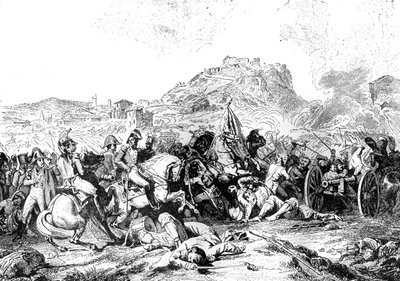 Bitwa pod Castallą, Hiszpania, 21 lipca 1812 1882-1884 autorstwa Unbekannt