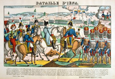 Bitwa pod Jeną, 14 października 1806, c1835 autorstwa Unbekannt