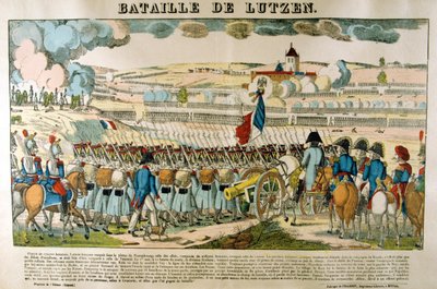 Bitwa pod Lutzen, 2 maja 1813 autorstwa Unbekannt