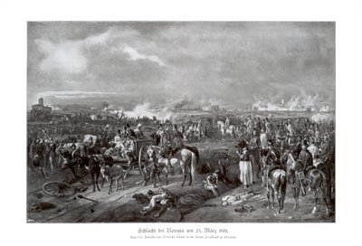 Bitwa pod Novara, Włochy, 23 marca 1849, 1900 autorstwa Unbekannt