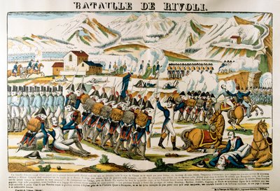 Bitwa pod Rivoli, 14 stycznia 1797, XIX w. autorstwa Unbekannt