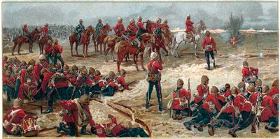 Bitwa pod Tel-el-Kebir, Egipt, 13 września 1882 1887 autorstwa Unbekannt